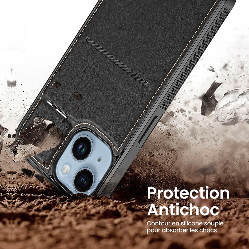 Coque JT Berlin Pankow Soft pour iPhone 14 Plus - Noir | France